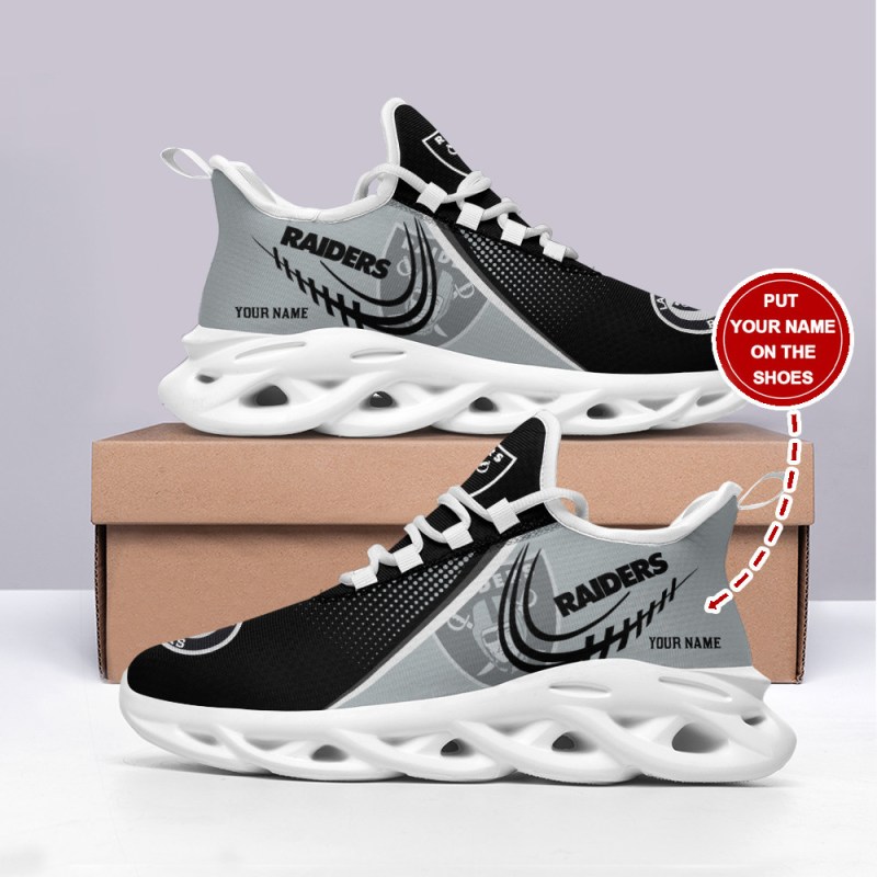 Las Vegas Raiders Sneakers Top View