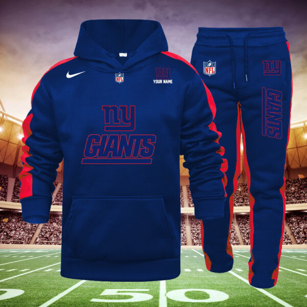 New York Giants Hoodie and Sweatpants Set