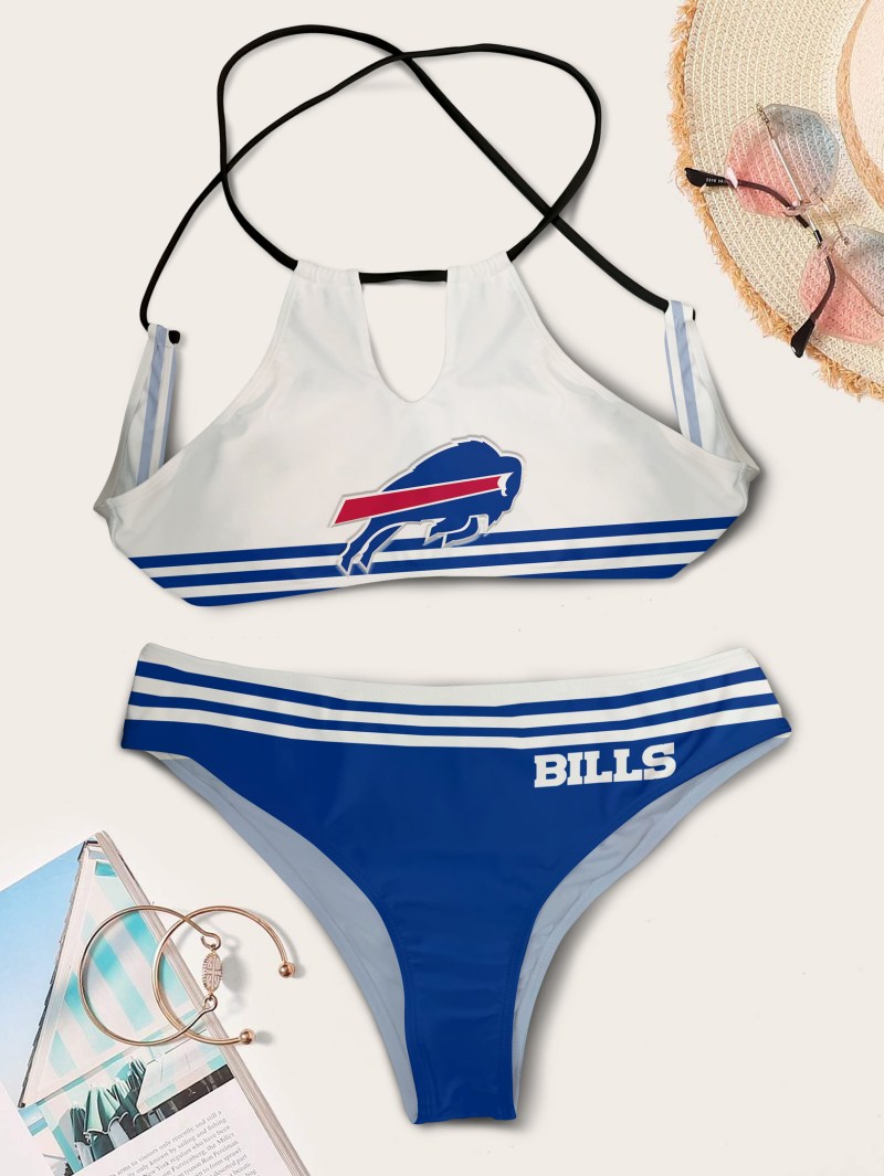 Buffalo Bills Women's One-Piece Cami Swimsuit - Stylish Look