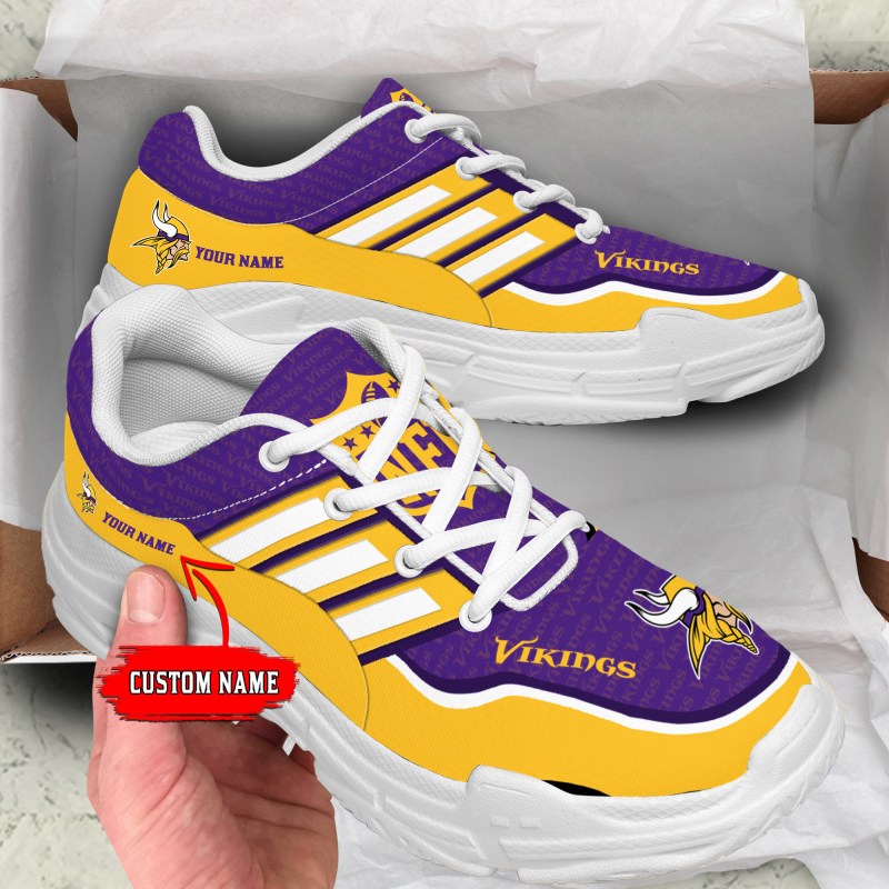 Minnesota Vikings Personalized Chunky Sneakers 11 4 Minnesota Vikings Personalized Chunky Sneakers 1