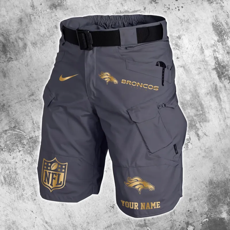 Denver Broncos Limited Edition Shorts Gray