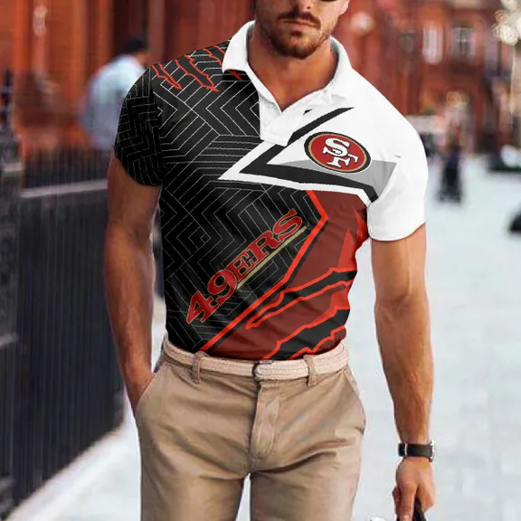 San Francisco 49ers Polo T-shirt Image 2