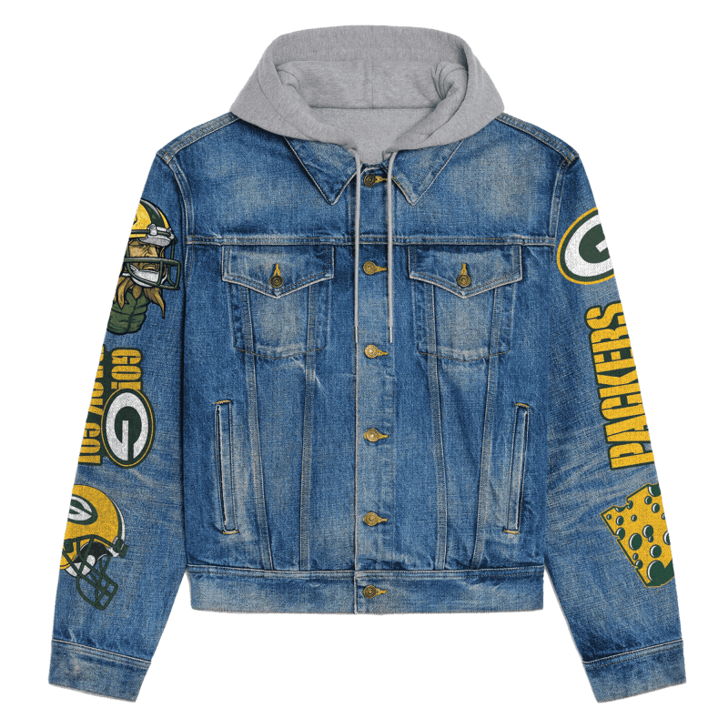 Premium Hooded Denim Jacket for Fans