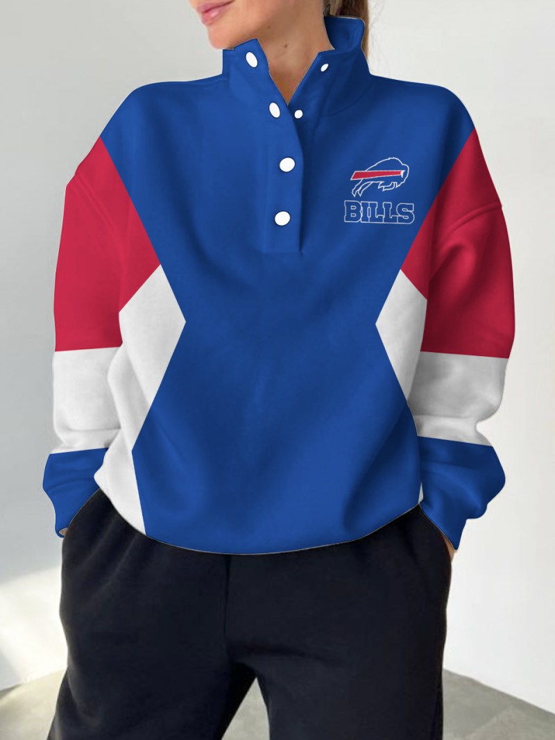 Buffalo Bills Casual Colorful Sweatshirt