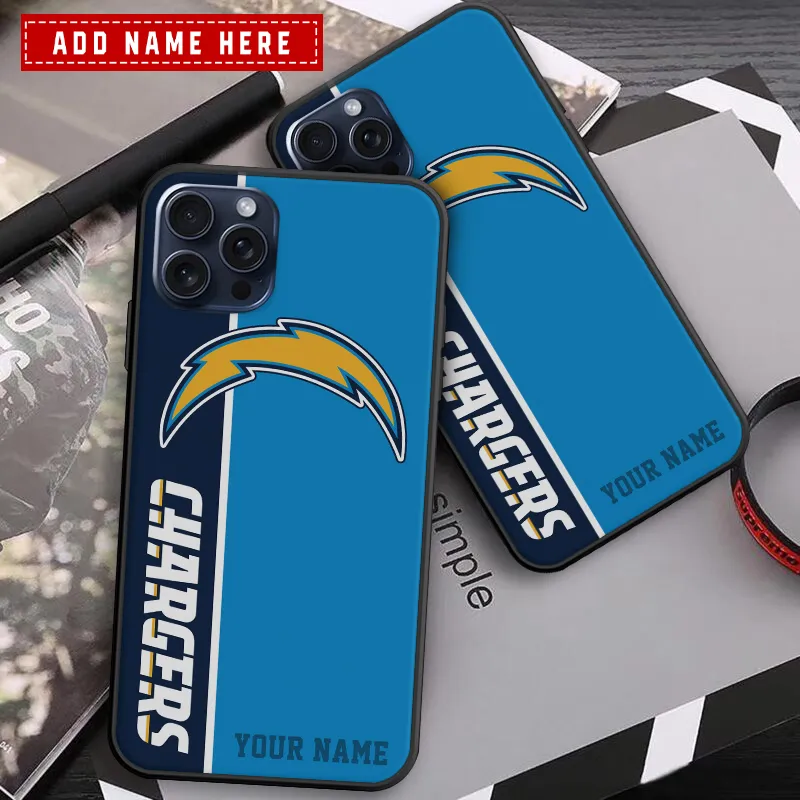 Los Angeles Chargers Personalized Phone Case