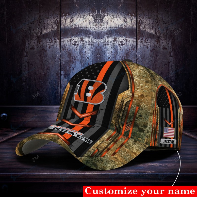 Cincinnati Bengals Personalized Classic Cap