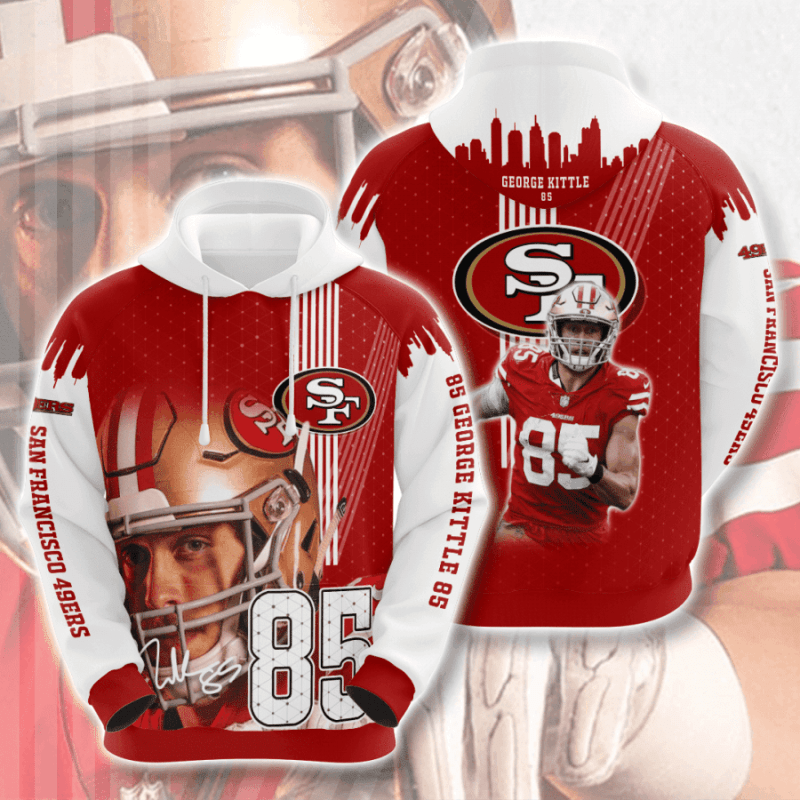 San Francisco 49ers 3D Hoodie