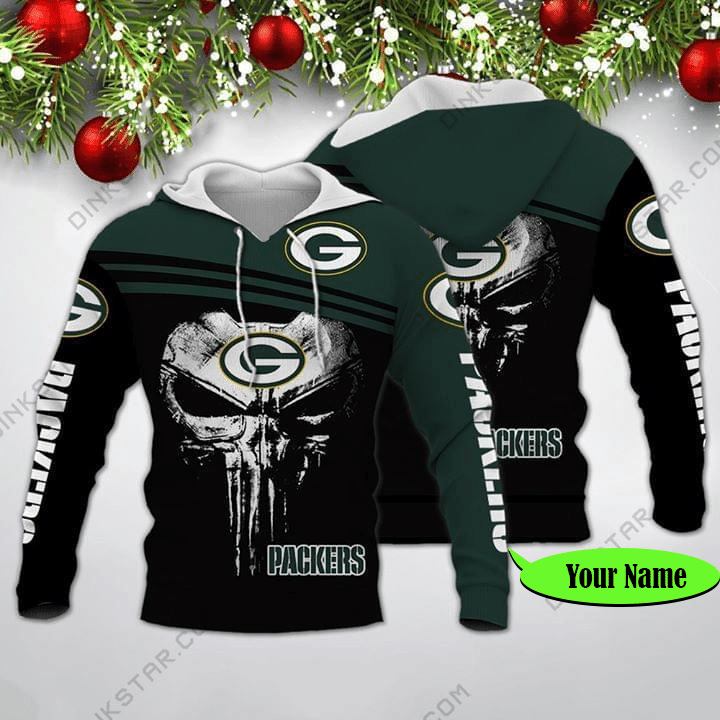 Green Bay Packers Personalized Ugly Christmas Sweater