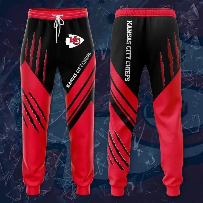 Kansas City Chiefs 3D Printed Pocket Sweatpant