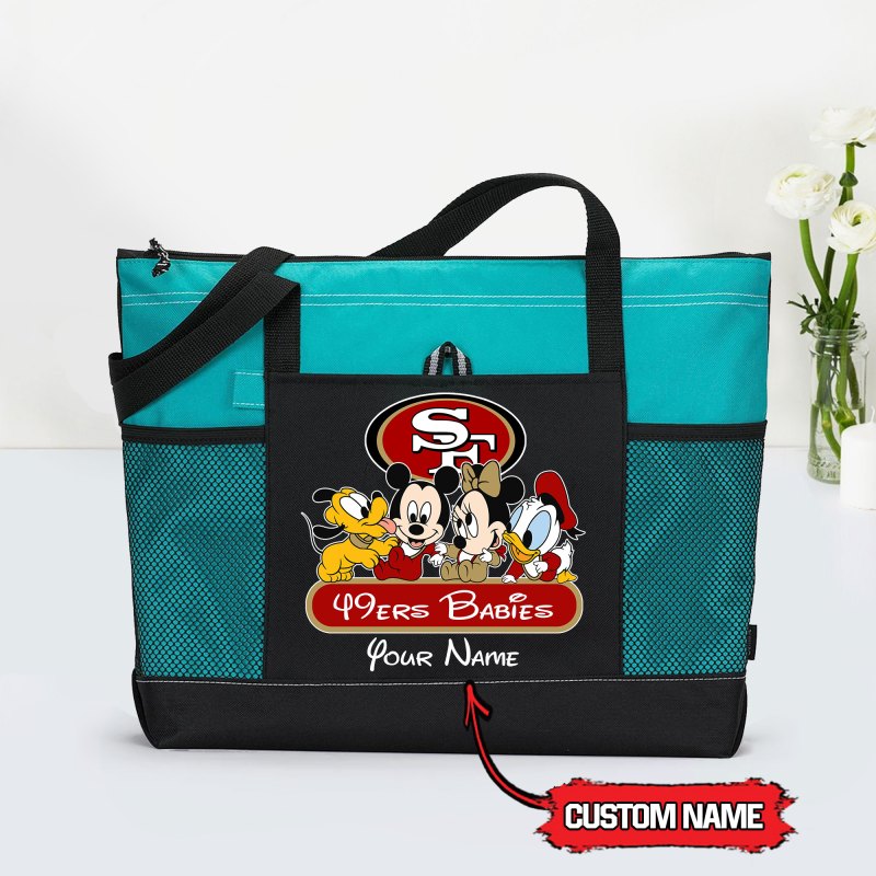 San Francisco 49ers Tote Bag Teal