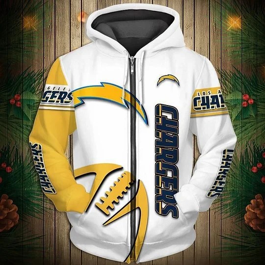 Los Angeles Chargers Limited Edition Zip Up Hoodie