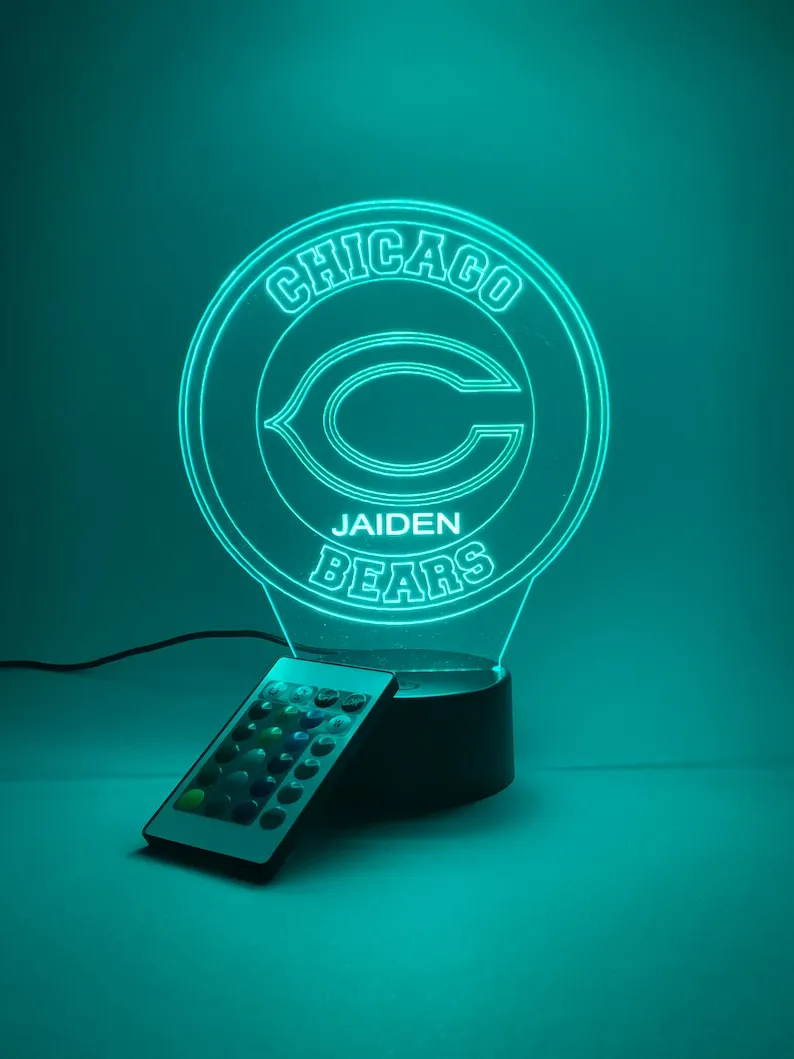 Color Changing 3D LED Lamp