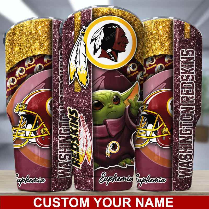 Washington Redskins Personalized Tumbler