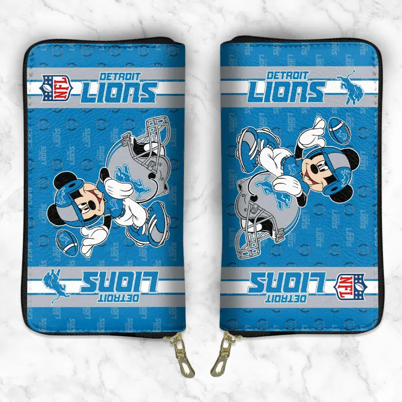 Detroit Lions Wallet Design