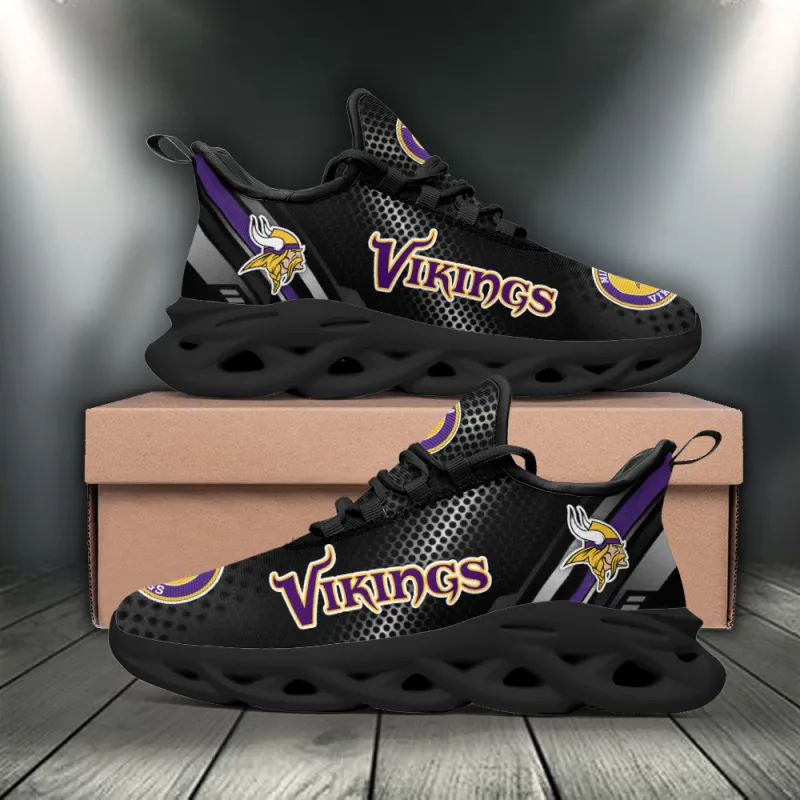 Minnesota Vikings Sneakers Side View