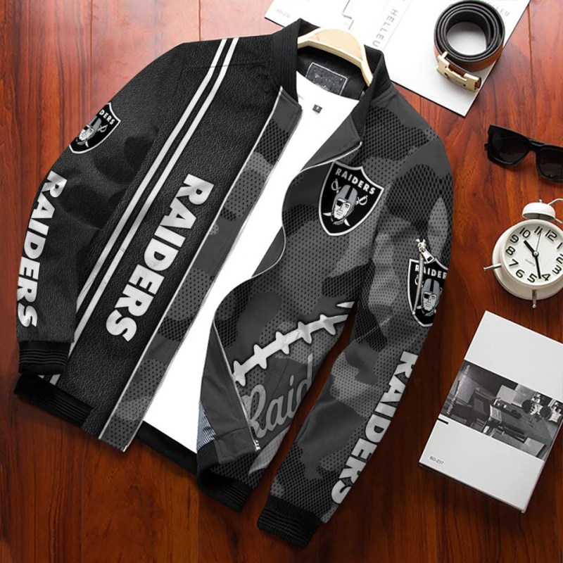 Las Vegas Raiders Bomber Jacket