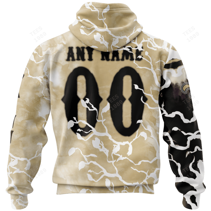 New Orleans Saints Ugly Christmas Sweater Side View