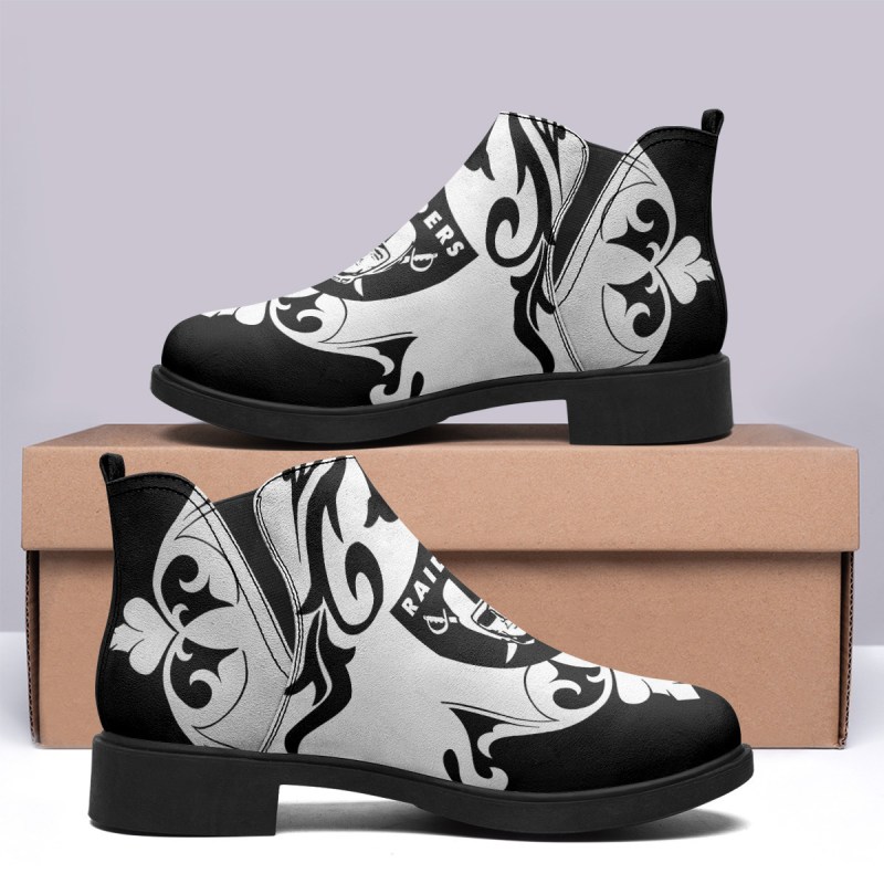 Las Vegas Raiders Comfort & Fashion Short Boots