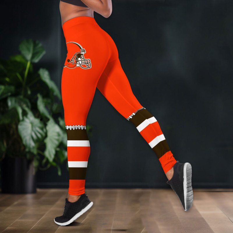 Cleveland Browns Leggings - Side View