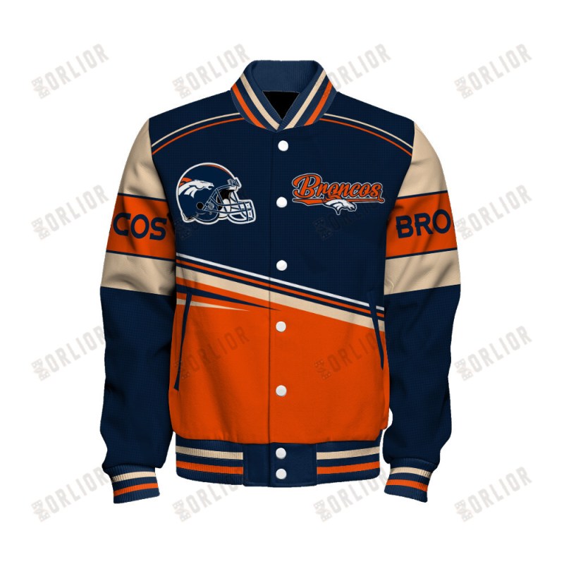 Denver Broncos Jacket Front Design