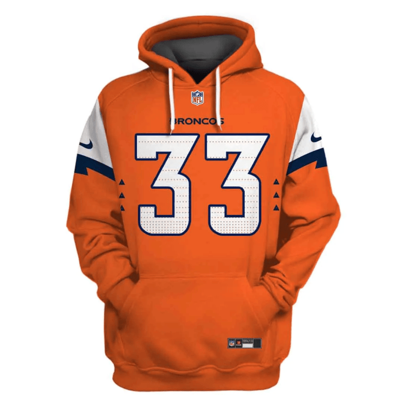 Denver Broncos Football Hoodie
