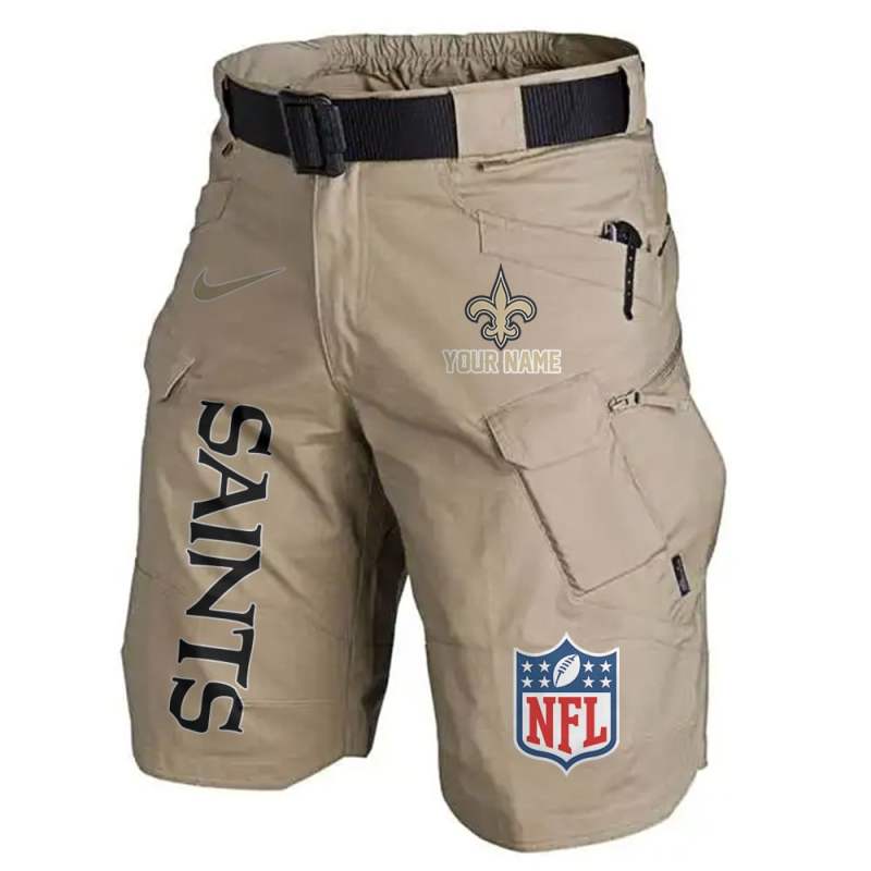 New Orleans Saints Shorts - Side View