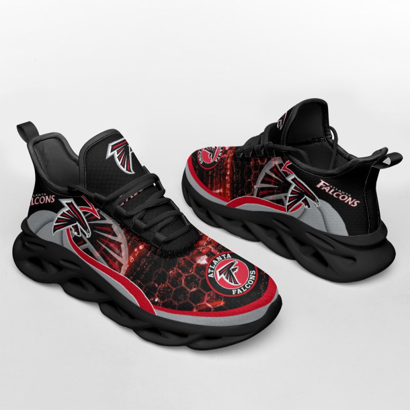 Atlanta Falcons Sneakers Side View