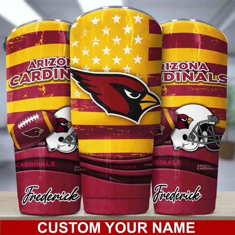 Arizona Cardinals Personalized Tumbler