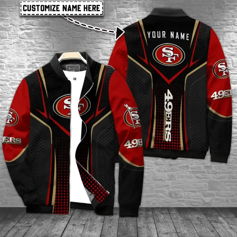 San Francisco 49ers Personalized Bomber Jacket