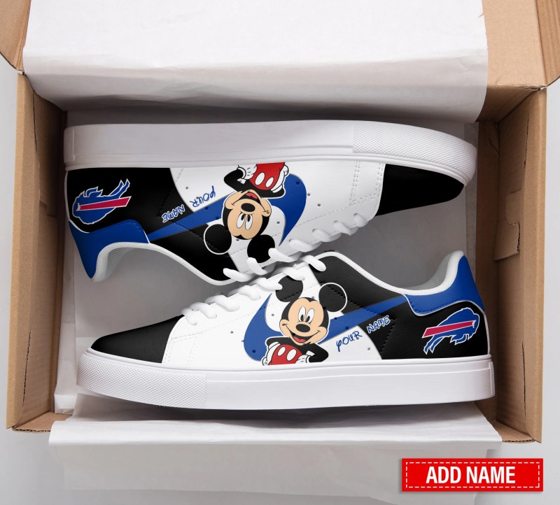 Buffalo Bills Custom Sneakers - Front View