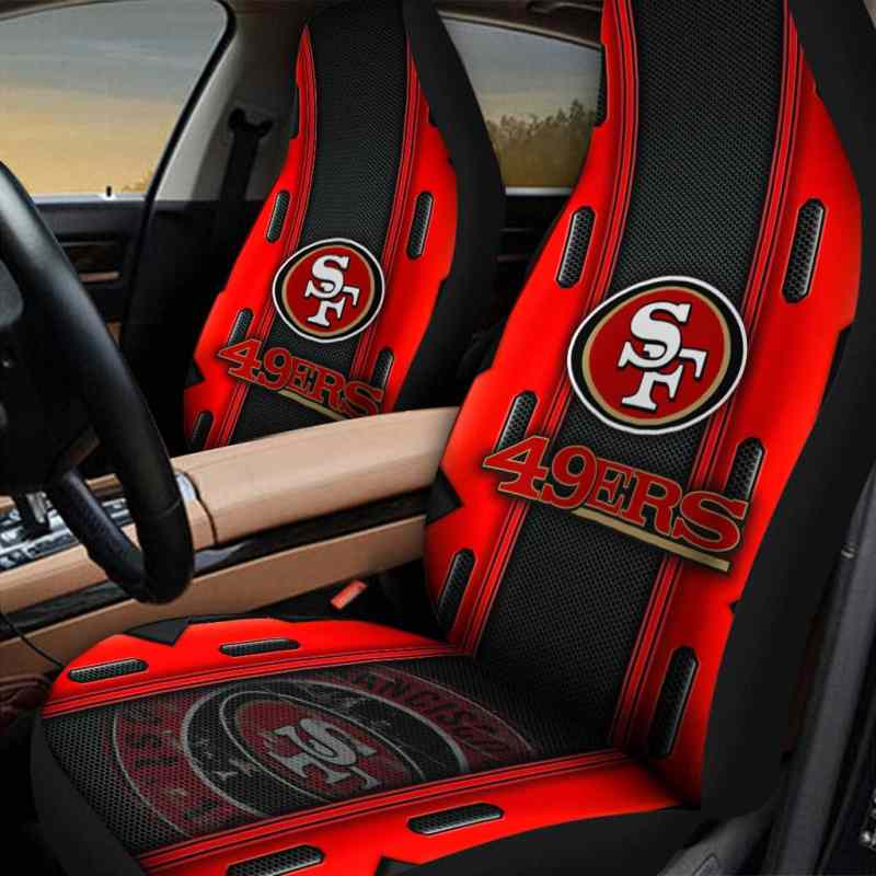 San Francisco 49ers Car Seat Cover - Side View