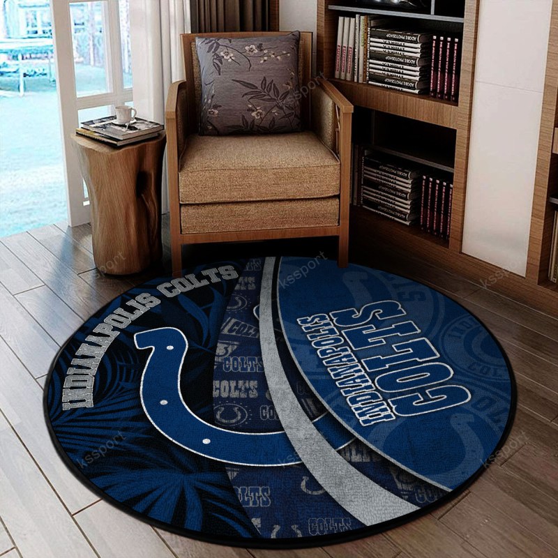 Indianapolis Colts Round Rug