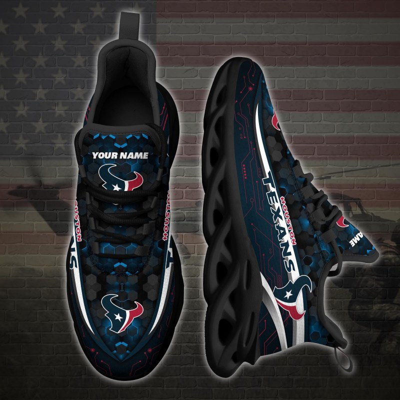Houston Texans Personalized Sneakers