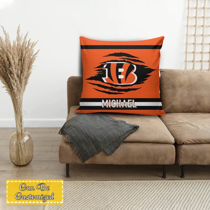 Cincinnati Bengals Personalized Pillowcase