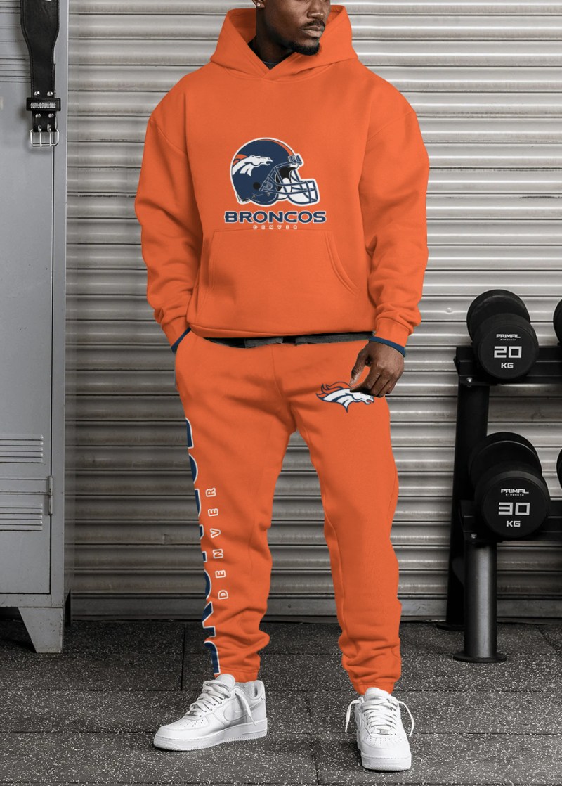 Denver Broncos Pullover Hoodie