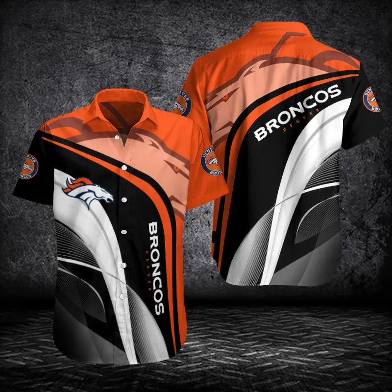 Denver Broncos Button Shirt Sizing Chart