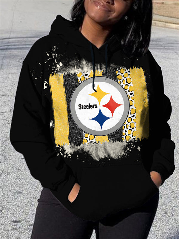 Pittsburgh Steelers 3D Printed Pocket Pullover Hoodie
