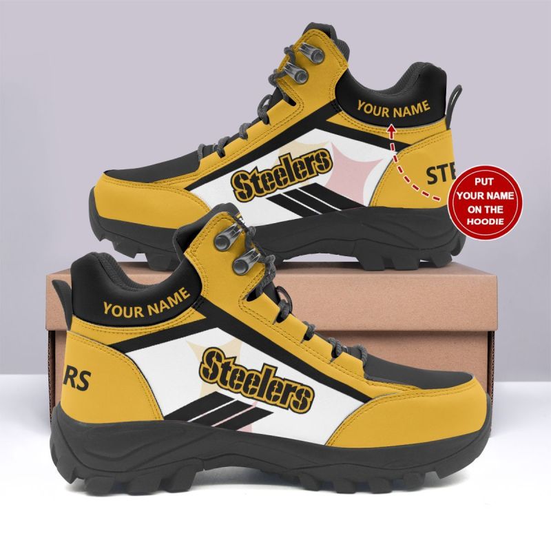 Pittsburgh Steelers Personalized Hiking Shoes
