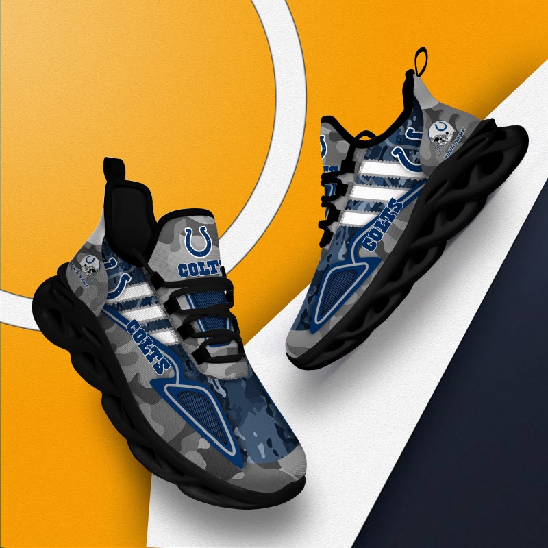 Indianapolis Colts Personalized Yezy Running Sneakers BB245 25 Stylish Running Sneakers