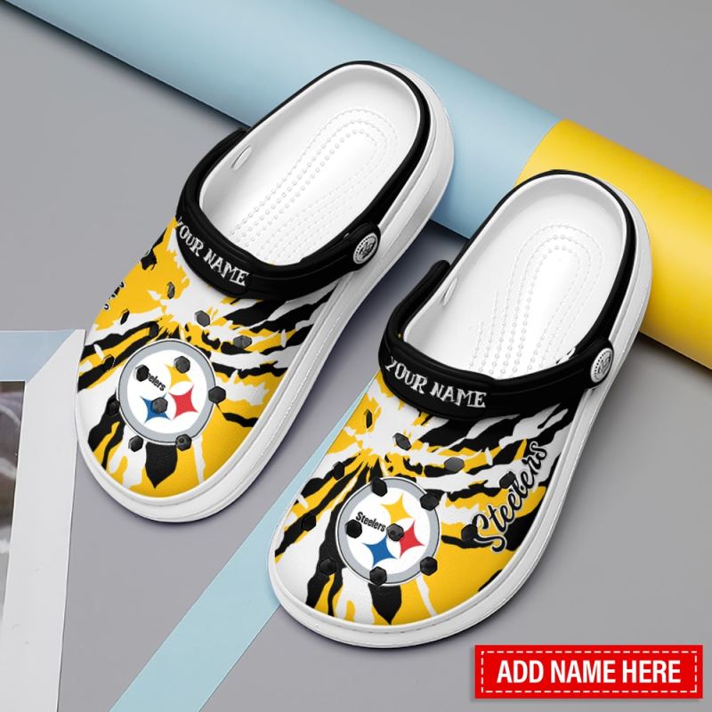 Pittsburgh Steelers Personalized Clog
