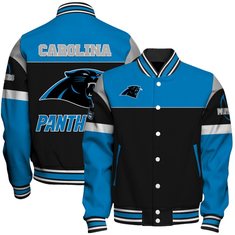 Carolina Panthers Unisex Varsity Jacket