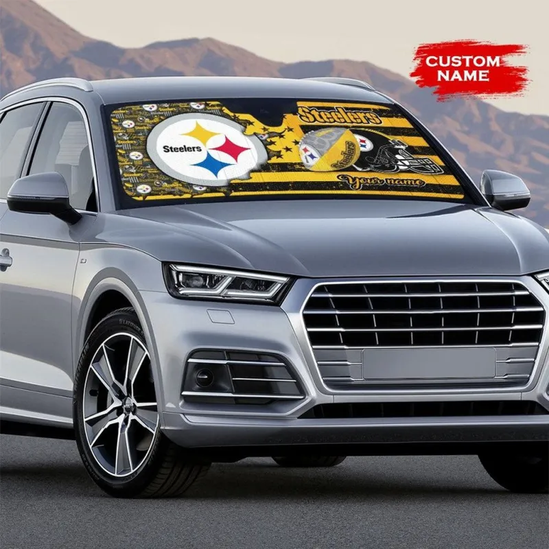 Pittsburgh Steelers Sun Shade Interior