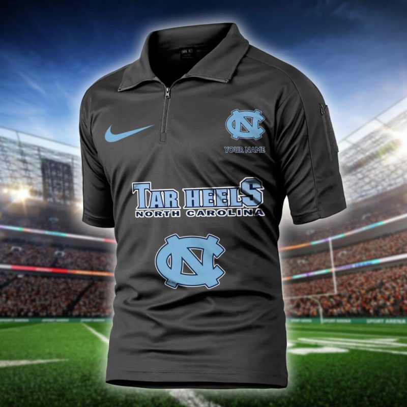 North Carolina Tar Heels Army Polo Shirt - Front View