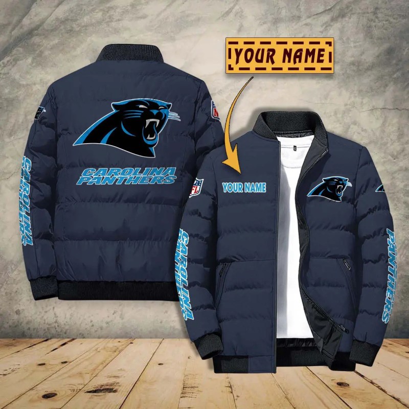 Carolina Panthers Puffer Jacket 6
