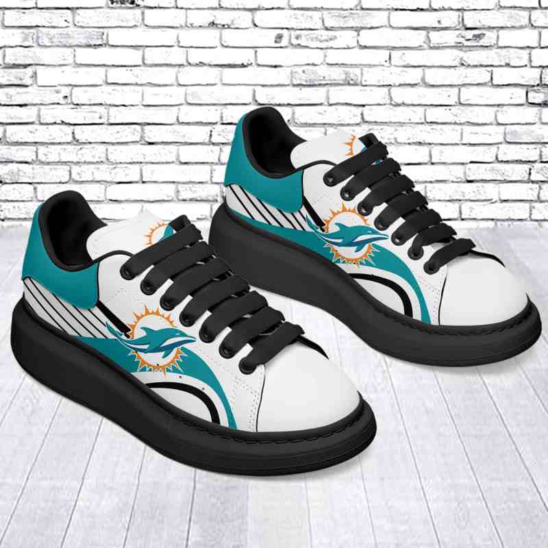 Miami Dolphins MQ Sneakers Back View