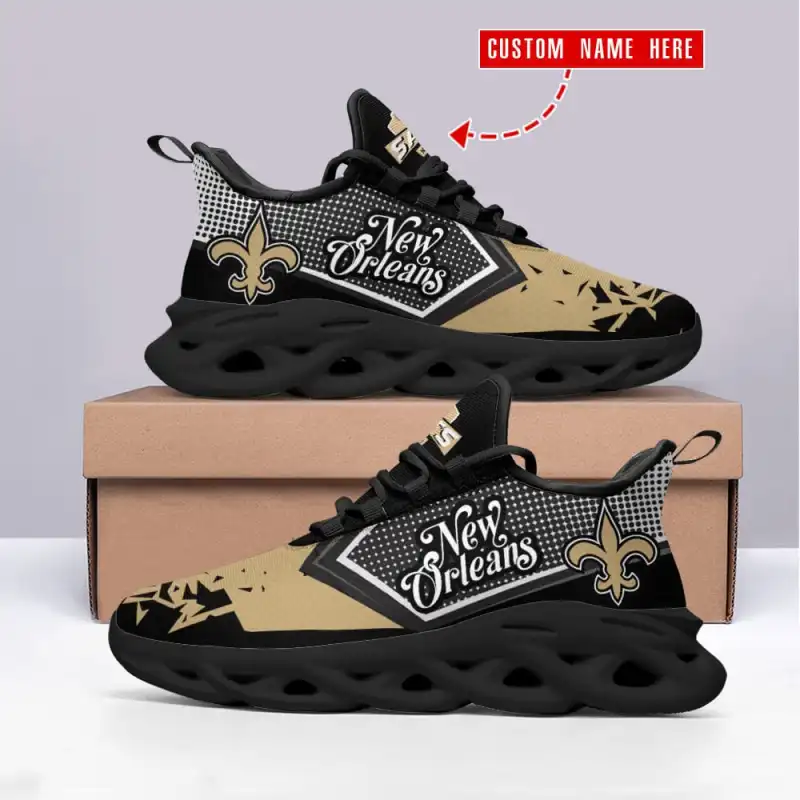 New Orleans Saints Personalized Yezy Running Sneakers