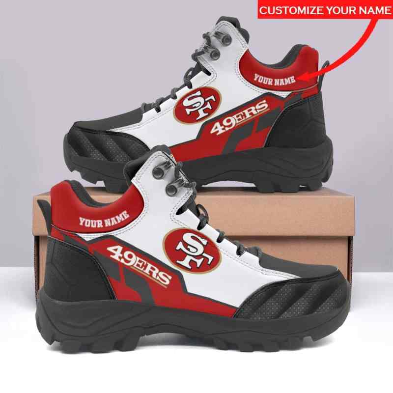 Limited Edition San Francisco 49ers Hiking Shoes