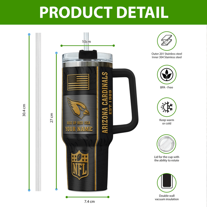 Arizona Cardinals Tumbler