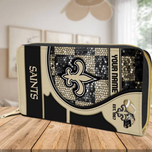 Stylish New Orleans Saints Wallet