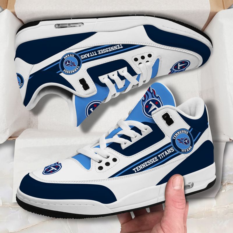 Tennessee Titans JD03 Genuine Leather Shoes